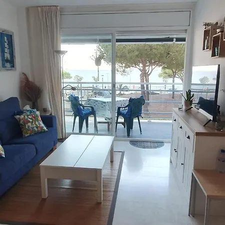 Unique With Direct Sea View Along The In S'abanell Park * Blanes