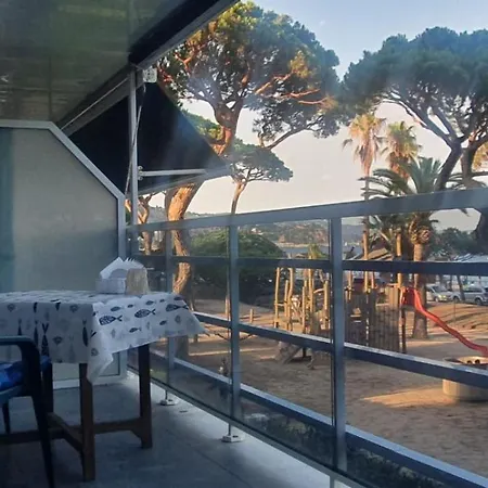 Unique With Direct Sea View Along The In S'abanell Park Apartment