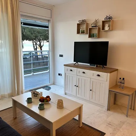 Unique With Direct Sea View Along The In S'abanell Park Apartment