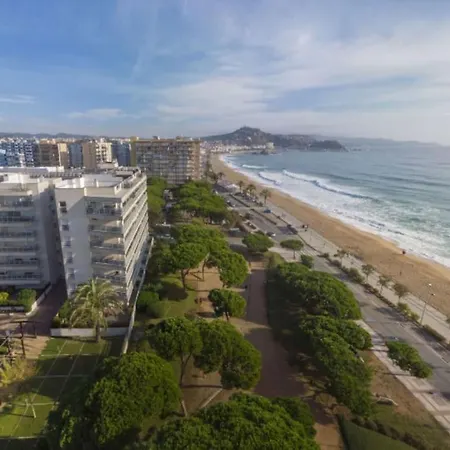 Unique With Direct Sea View Along The In S'abanell Park * Blanes