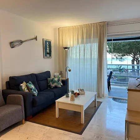 Unique With Direct Sea View Along The In S'abanell Park * Blanes