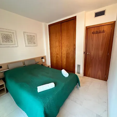 Apartment Unique With Direct Sea View Along The In S'abanell Park Blanes